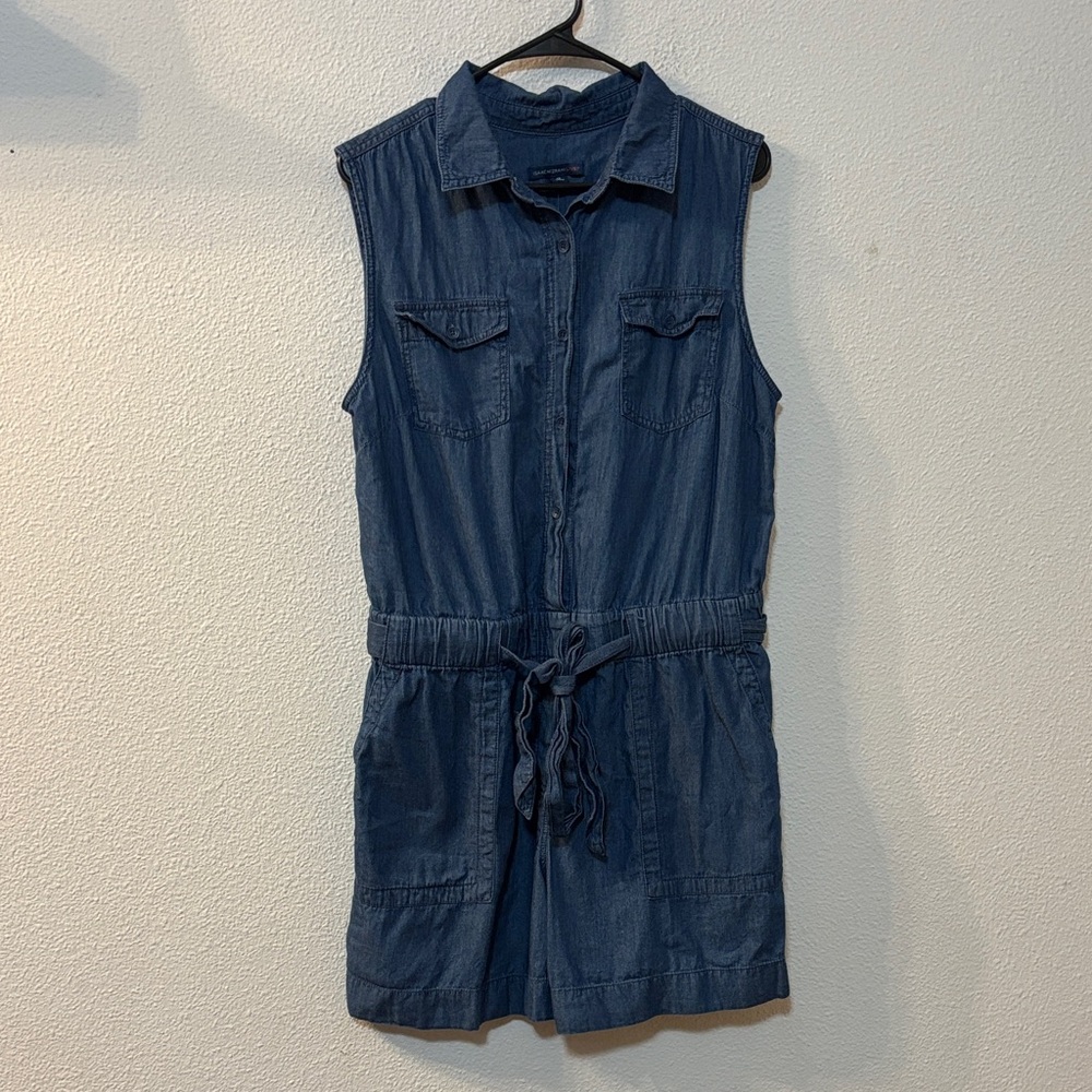 NWOT Isaac Mizrahi Denim Jumpsuit